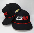 C3RD Black Performance Rope Hat