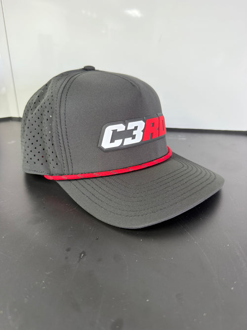 C3RD Heritage Rope Hat – Black