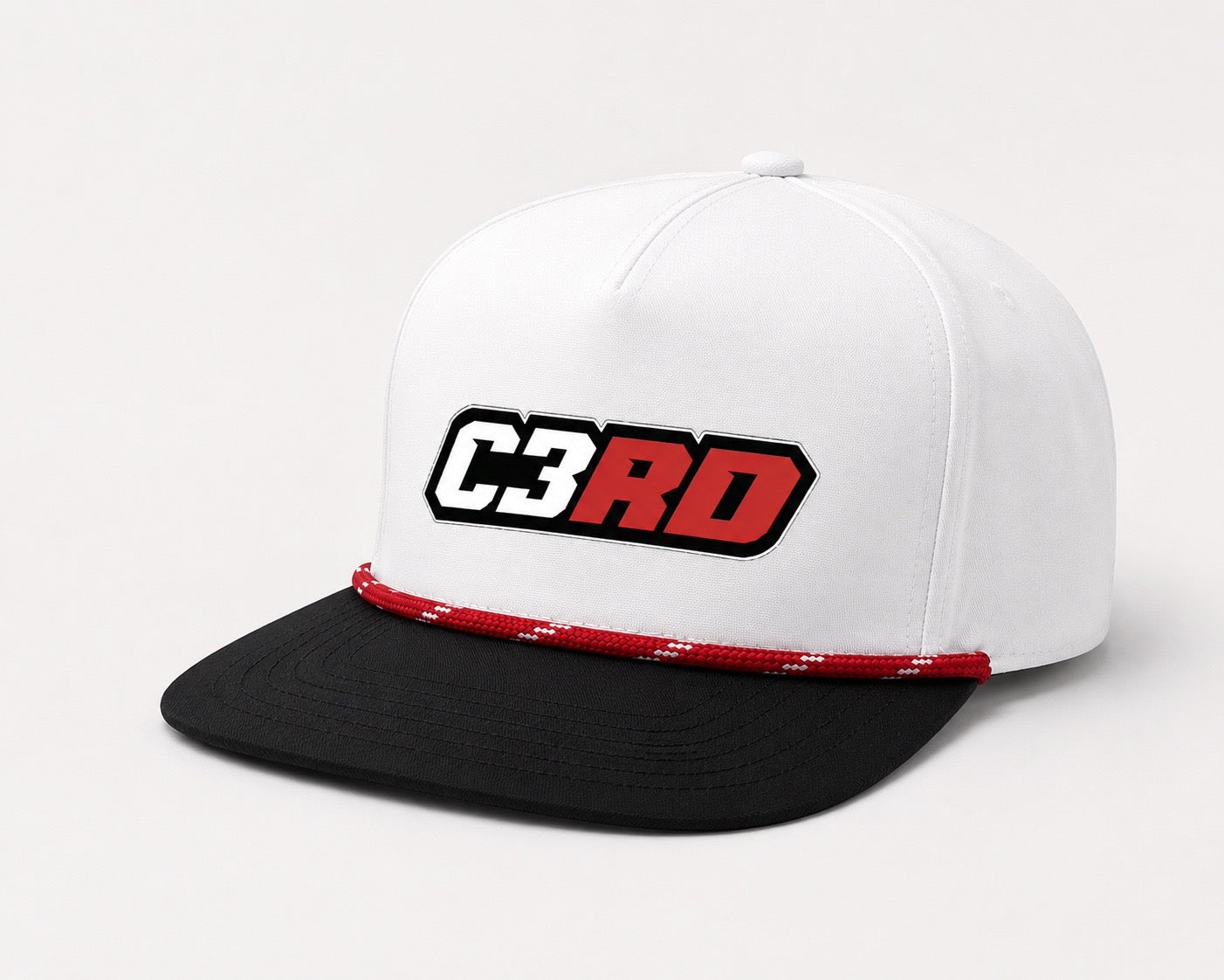 C3RD Heritage Rope Hat – White/Black (Pre-Order)